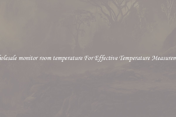 Wholesale monitor room temperature For Effective Temperature Measurement